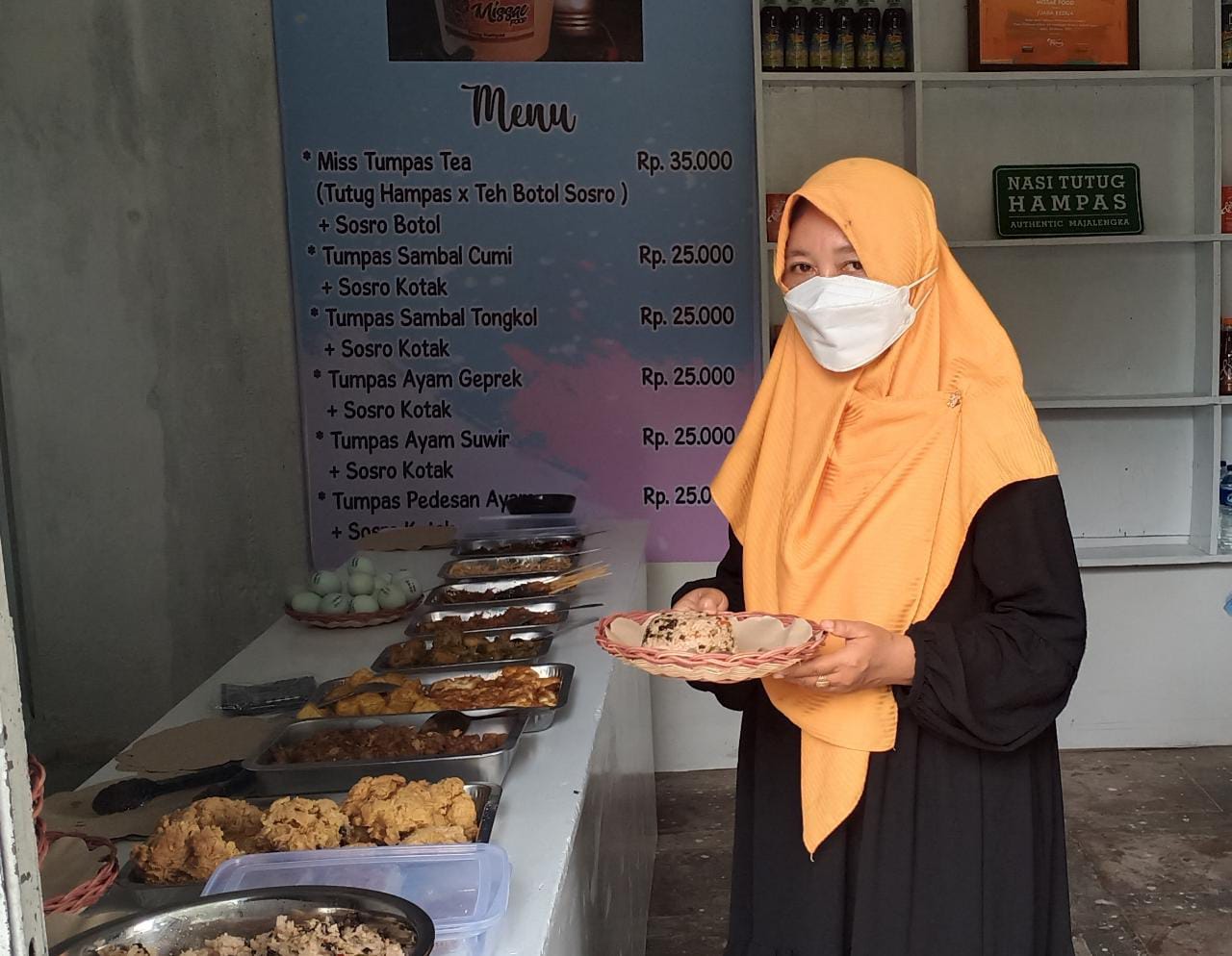 Ini Nasi Tumpas, Kuliner Lezat dari Majalengka